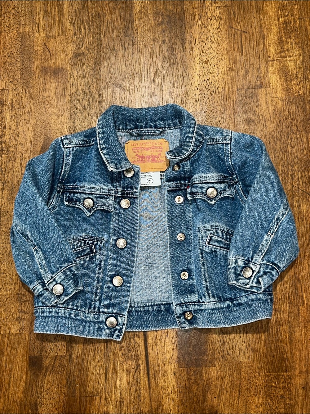 Levi's Kids Denim Jacket in Faded Blue